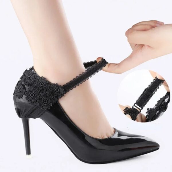 Lace High Heels Shoe Straps - Image 4