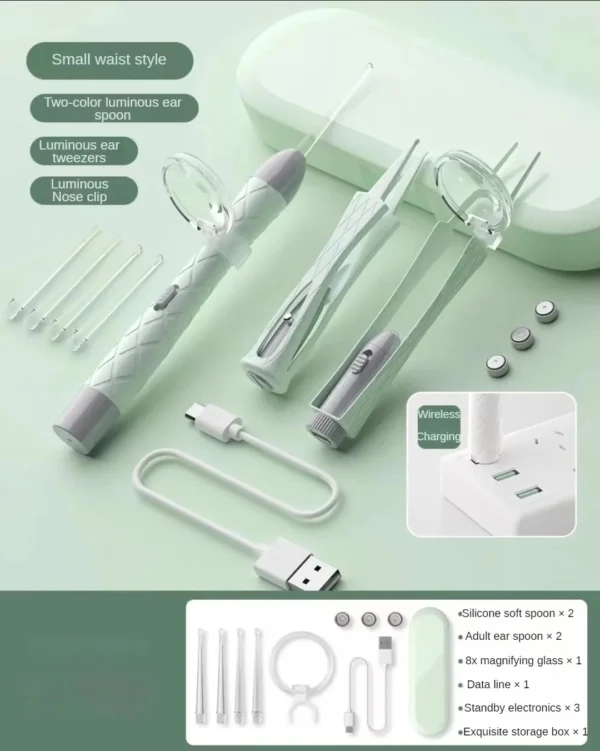 Luminous Ear Spoon Set Ear Wax Remover - Image 5