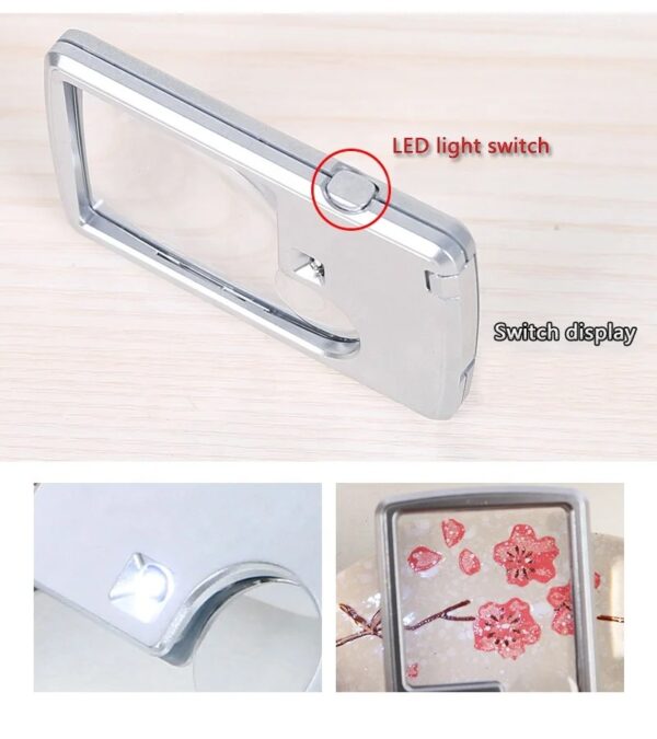 Magnifying Glass Reading Tool With LED Light - Image 5