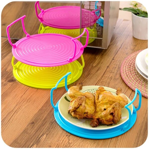 Microwave Oven Steamer Storage Rack - Image 3