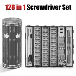 Multi-Functional 128 in 1 Magnetic Precision Screwdriver Set