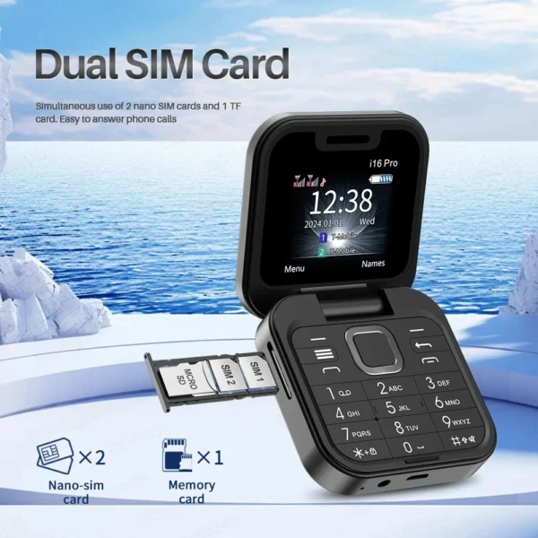 New Mini Flip Mobile Phone - Image 4