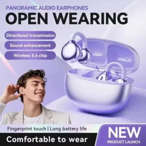 Open Ear Clip Headphones