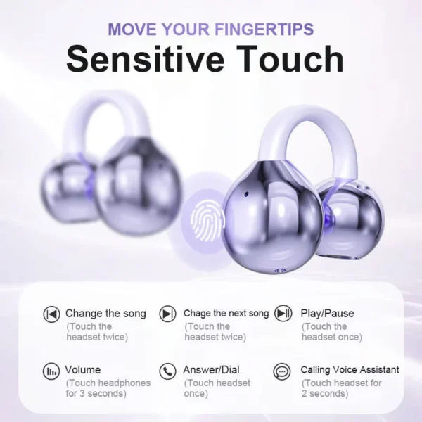 Open Ear Clip Headphones - Image 3