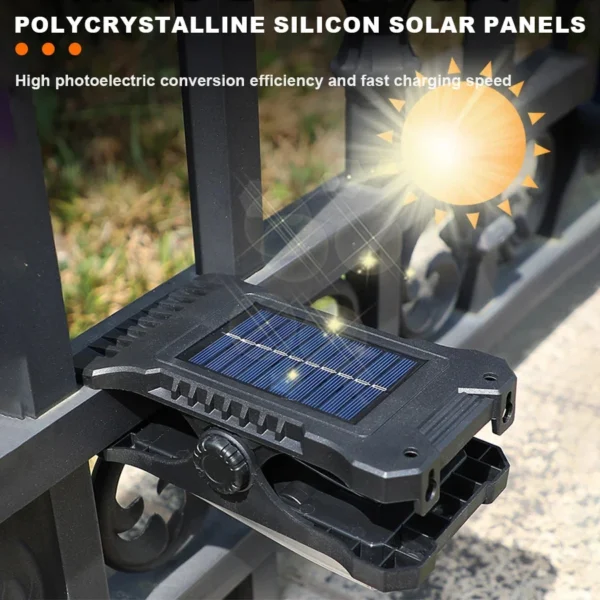 Outdoor Motion Sensor Solar LED Clip Lights - Image 4