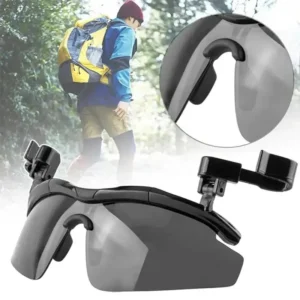 Polarized Clip Cap Sunglasses