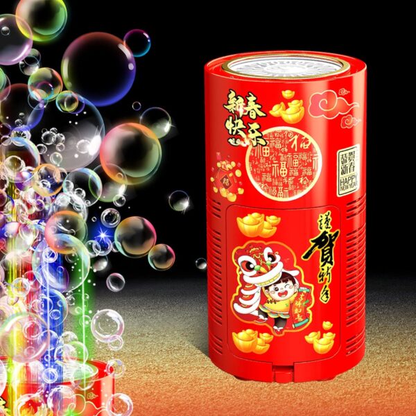 Portable Firework Bubble Machine