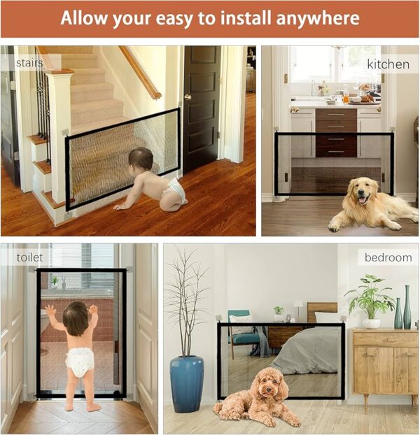 Portable Kids & Pets Safety Door Guard - Image 7