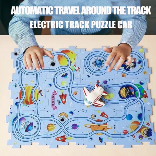 PuzzleRacer - Kids Car Track Set - Image 4