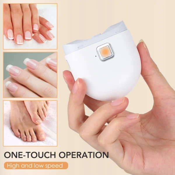 Rechargeable Electric Automatic Nail Trimmer - Image 2