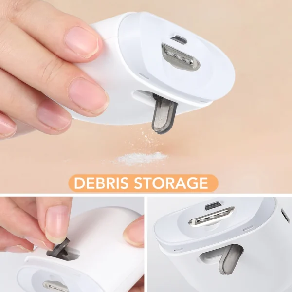 Rechargeable Electric Automatic Nail Trimmer - Image 3