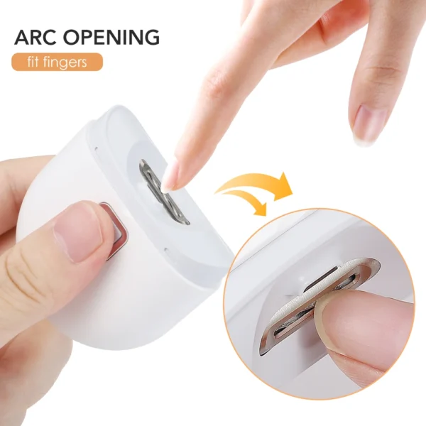 Rechargeable Electric Automatic Nail Trimmer - Image 4