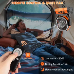 Rechargeable Portable Camping Fan