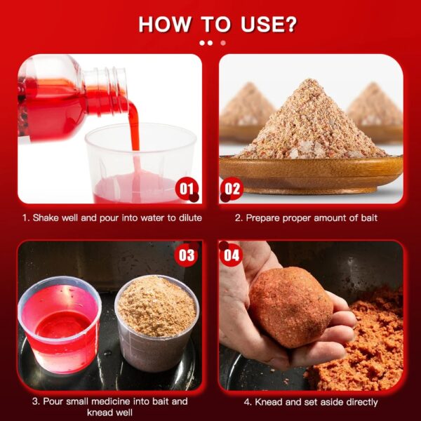 Red Worm Fish Attractant - Image 4