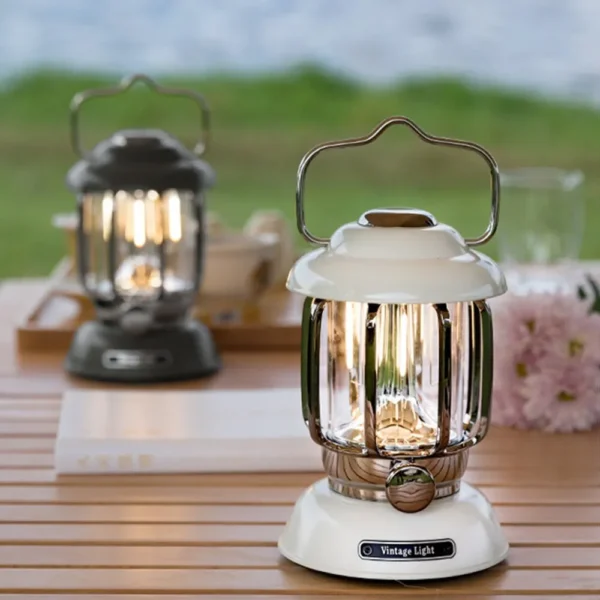 Retro Portable Camping Lantern