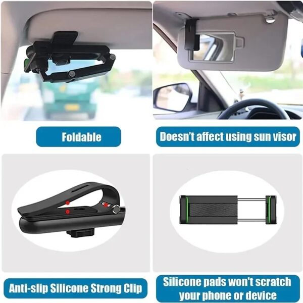 Rotatable and Retractable Car Phone Holder - Image 4