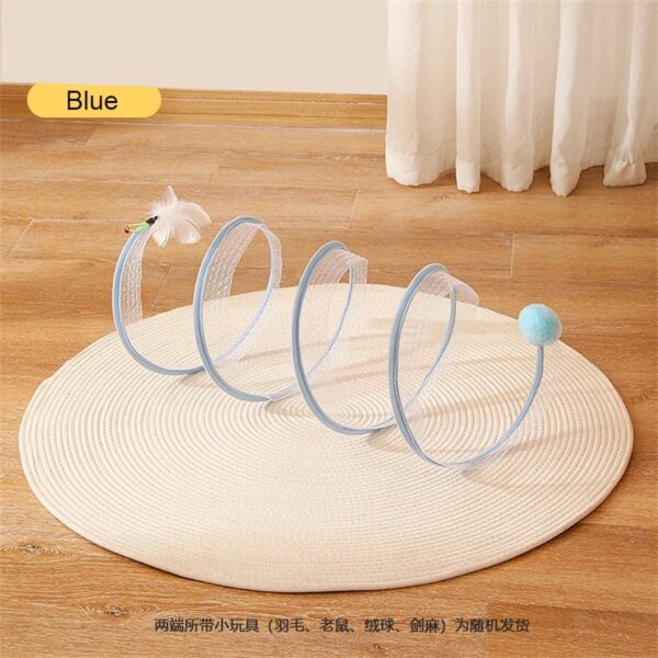 Self-play Cat Hunting Spiral Tunnel Toy - Image 7