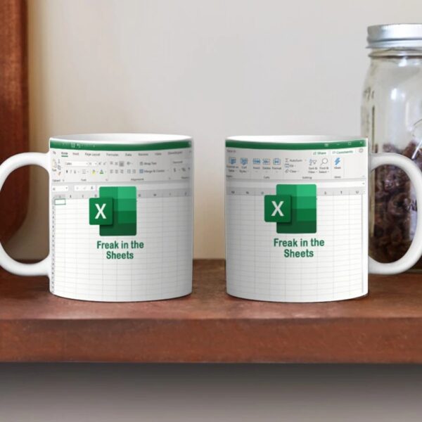 Sheets Excel Mug - Image 2