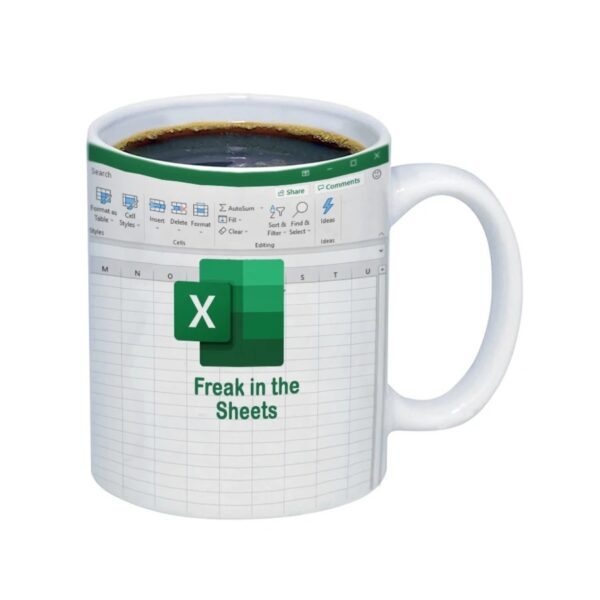 Sheets Excel Mug - Image 3