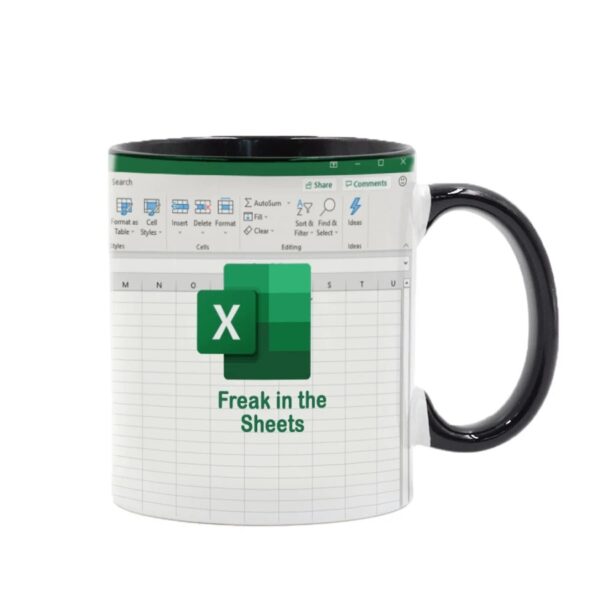 Sheets Excel Mug - Image 4
