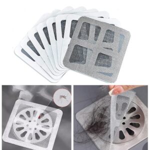 Shower Drain Hair Catcher Mesh Stickers