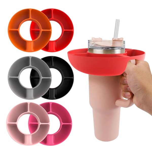 Silicone Snack Bowl for 40oz Stanley Cup - Image 5