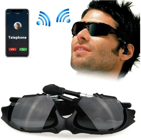 Smart Bluetooth Headset Polarized Sunglasses