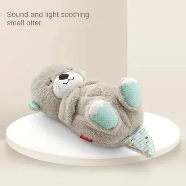 Soft Rhythmic Breathing Plush Teddy Bear - Image 4