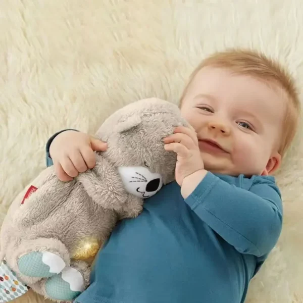 Soft Rhythmic Breathing Plush Teddy Bear - Image 5