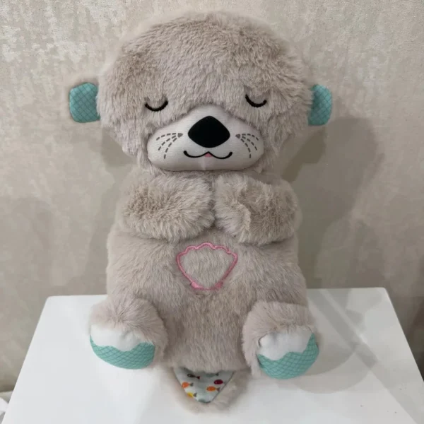 Soft Rhythmic Breathing Plush Teddy Bear - Image 6