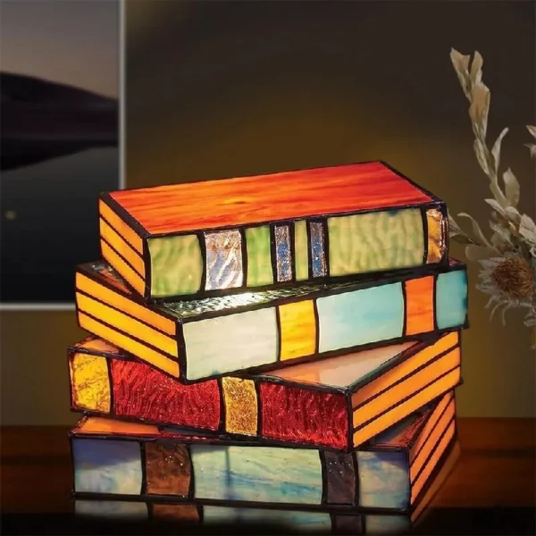 Stacked Books Lamp - Image 4