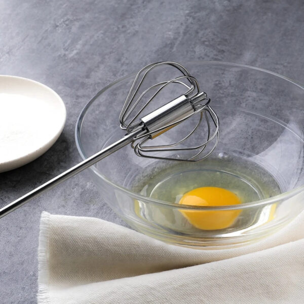 Stainless Steel Semi-Automatic Whisk