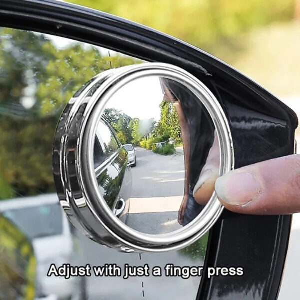 Suction Cup Car Convex Blind Spot Mirror - Image 2