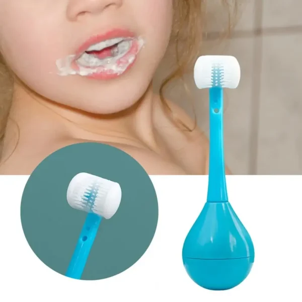 Three-sided Children's Toothbrush - Image 2