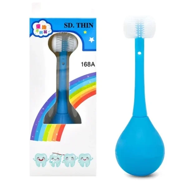 Three-sided Children's Toothbrush - Image 4