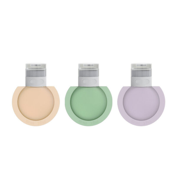 Travel-sized Round Silicon Bottles - Image 4