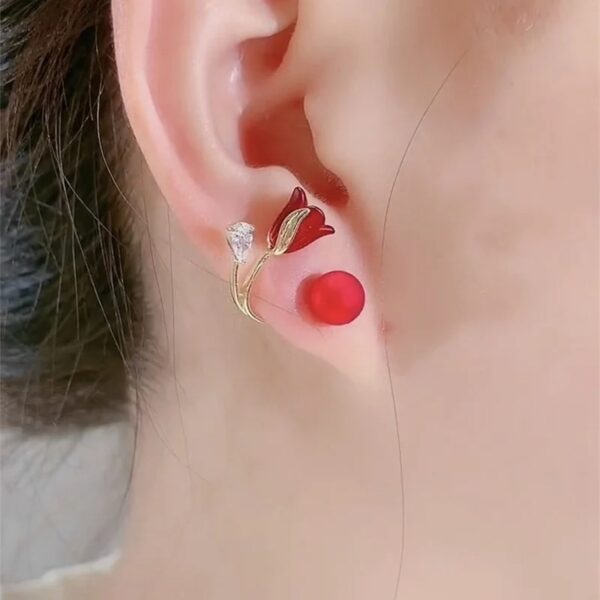Tulip Flower Versatile Earrings