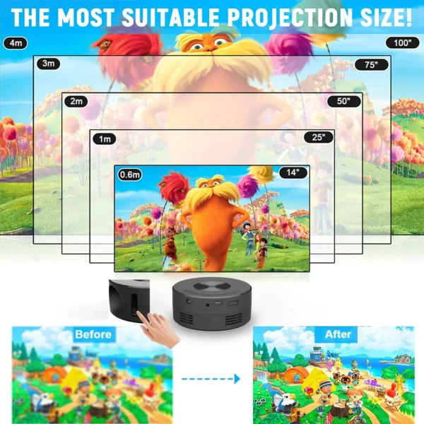 Ultra-Small Portable Projector - Image 4