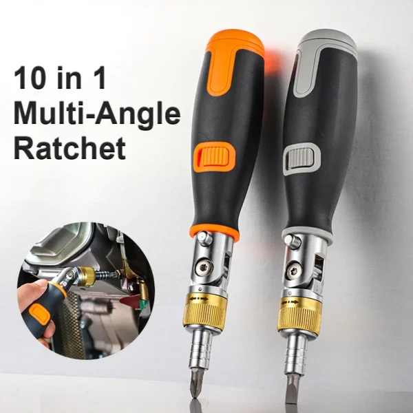 Universal Two Way joint Ratchet screwdriver - Image 2