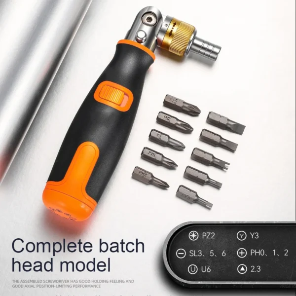 Universal Two Way joint Ratchet screwdriver - Image 4