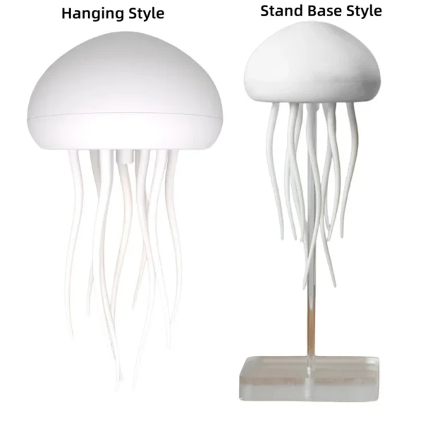 Voice Control RGB Gradient Jellyfish Night Light - Image 6