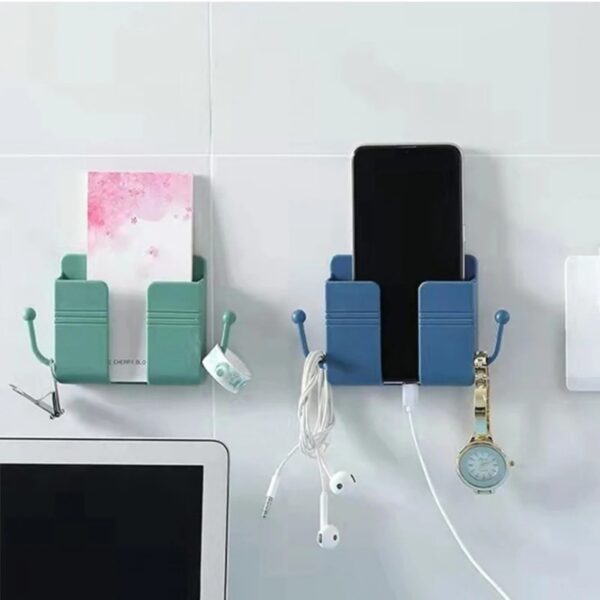 WALL MOUNT MULTIFUNCTIONAL PHONE HOLDER - Image 2