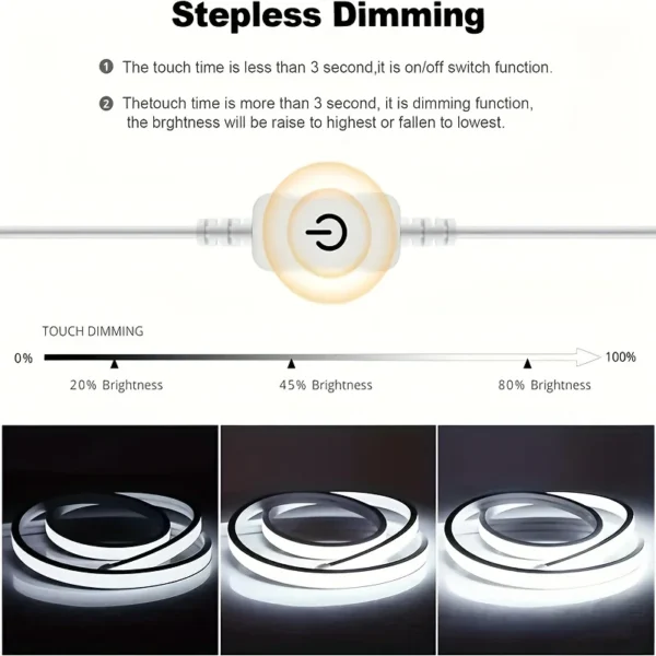 Waterproof Flexible LED Neon Strip Room Light (1M - 4M) - Image 2