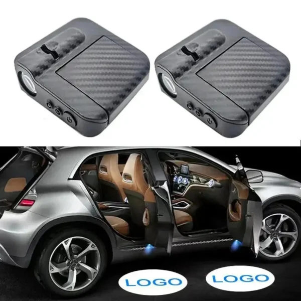 Wireless Car Door Welcome Logo LED Projector 2Pcs