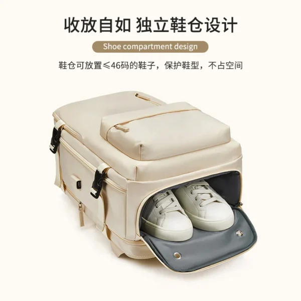Women Travel Minimalist Backpack - Image 3