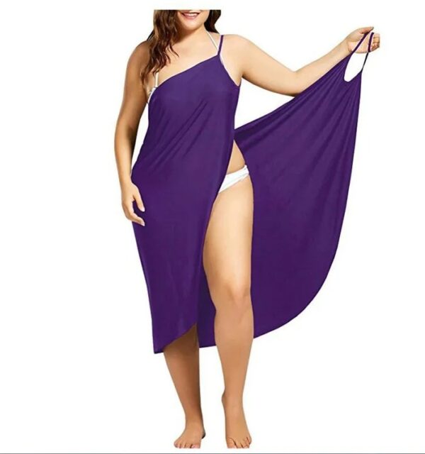 Women's Beach Wrap Dress Cover-up - Image 6