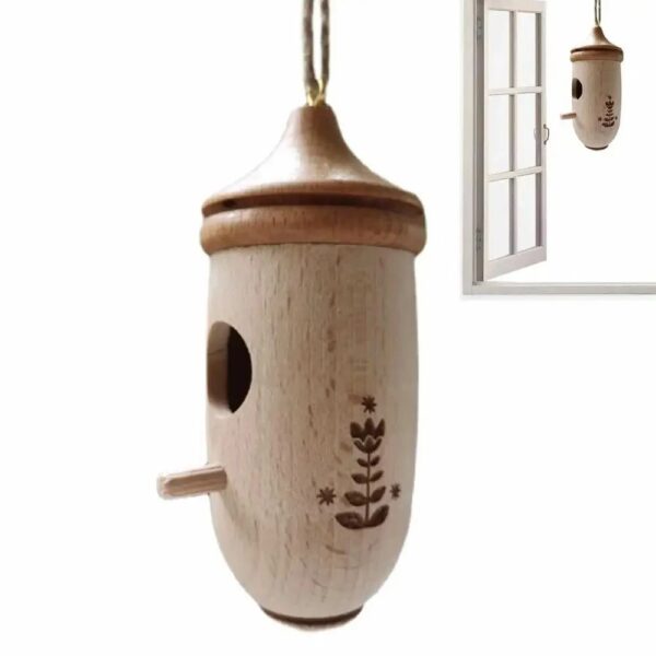 Wooden Hummingbird House - Image 2