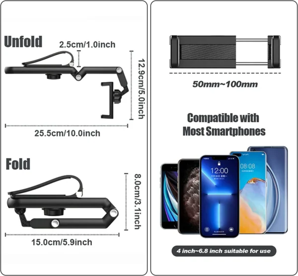 1080° Rotating Multifuction Car Phone Holder - Image 4