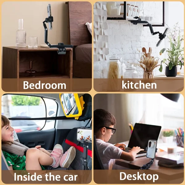 1080° Rotating Multifuction Car Phone Holder - Image 5