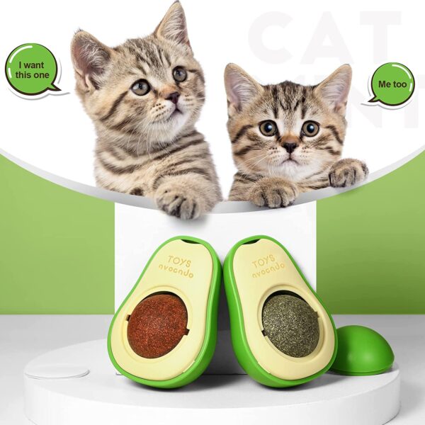 AVOCADO EDIBLE CATNIP WALL BALL - Image 2